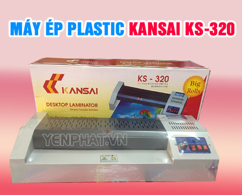 [Review] Máy ép plastic Kansai KS-320 công nghệ Nhật Bản